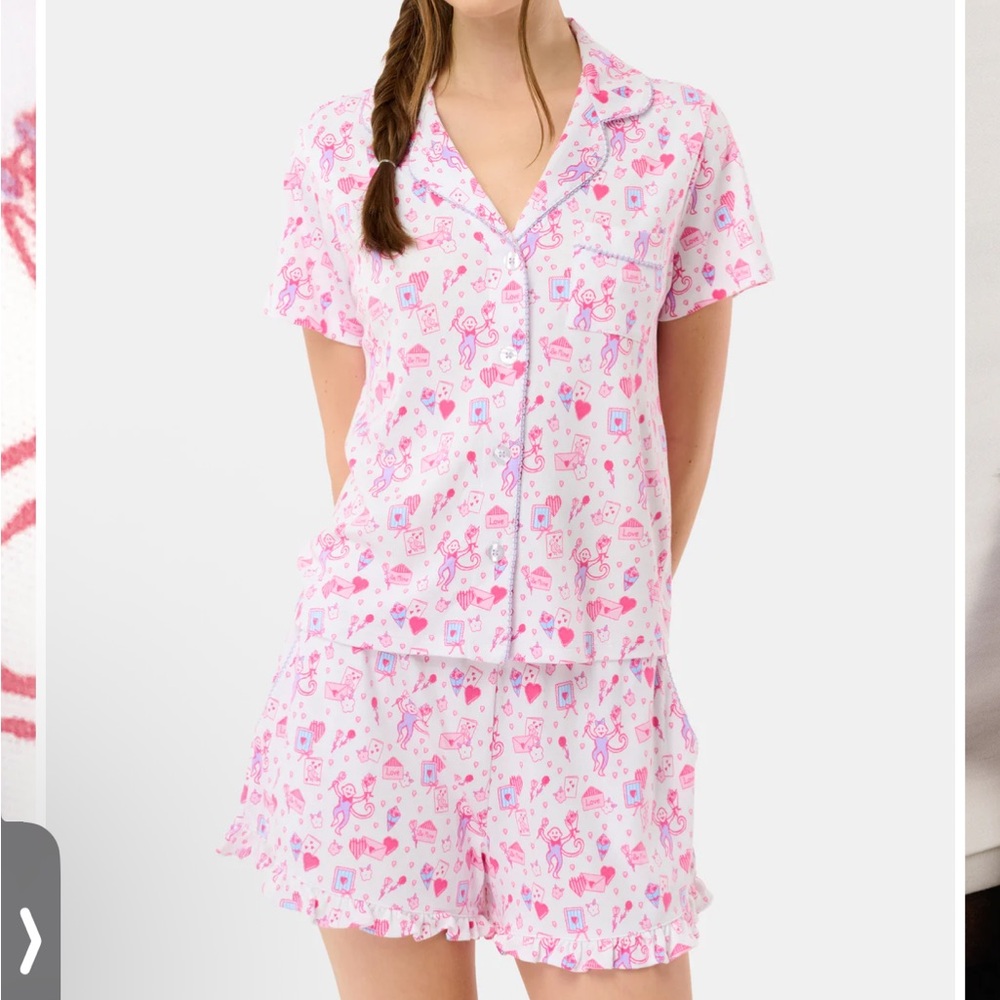 Roller Rabbit Love Letters Wyatt Polo Pajamas